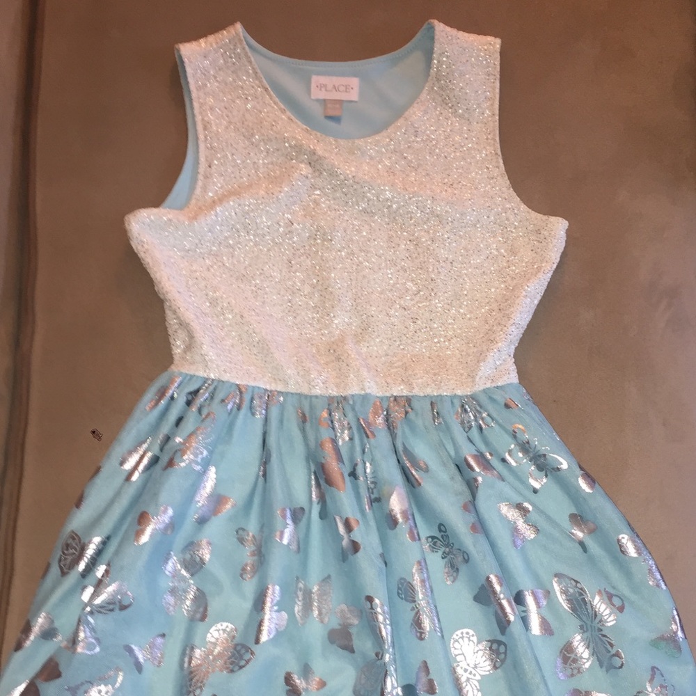 Gently worn knee length  girls dress size 14